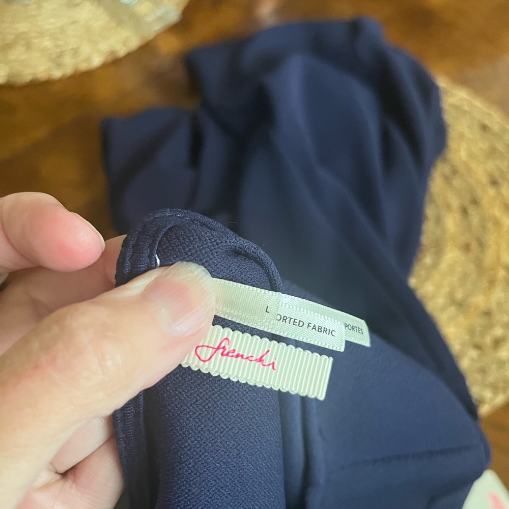 Frenchi Nordstrom Cap-sleeve Skater Navy Blue Dress - Picture 7 of 7
